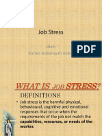 Job Stress: Oleh: Kurnia Ardiansyah Akbar