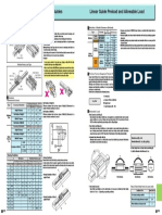 Structure and Precision of Linear Guides Linear Guide Preload and Allowable Load