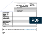 Formato de Verificación de Referencias Laborales