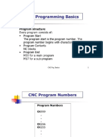 Basic CNC Programming