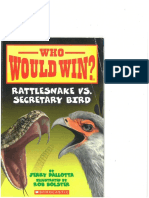 Who Would Win Rattlesnake Vs Bird