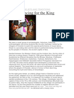 Dancing For The King: Beliefs and Traditions