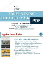 Truyền động thuỷ lực và khí nén