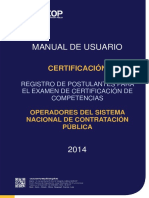 Manual de Usuario Certificación 3