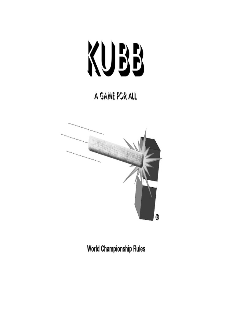 Kubb Rules World Games Of Physical Skill Sports