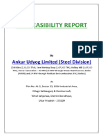 Pre-Feasibility Report: Ankur Udyog Limited (Steel Division)