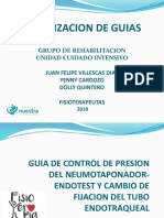 Actualización de guías para rehabilitación y cuidado intensivo