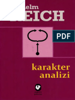 Wilhelm Reich Karakter Analizi PDF
