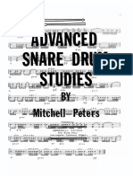 Mitchell Peters Advanced Snare Drum Studies PDF