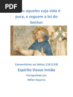Felizes Aqueles Cuja Vida é Pura - Espírito Vosso Irmão