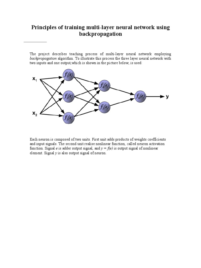 Backpropagation in Multi-Layer Neural Networks | PDF | Artificial ...