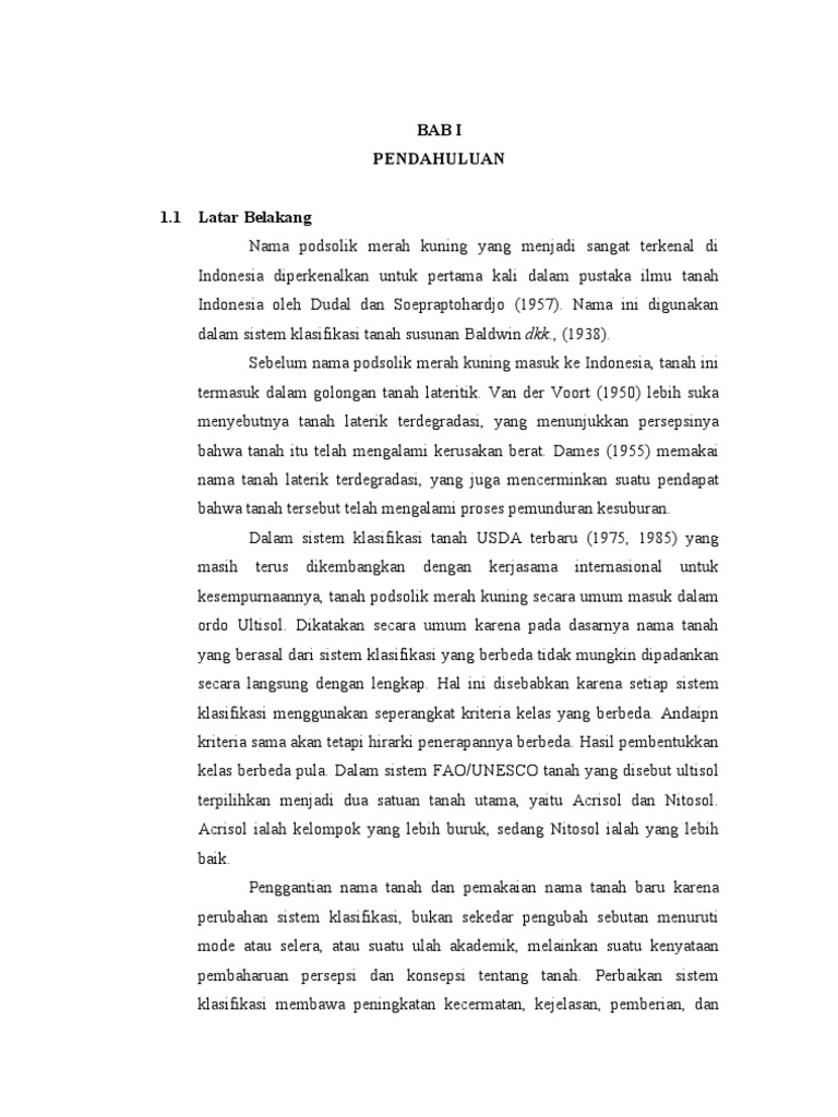 Karakteristik dan Penyebaran Tanah Ultisol | PDF | Sains & Matematika