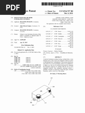 U.S. Pat. 9,514,727, Pickup With Integrated Contols, John Liptac, (Dialtone) Issued 2016.
