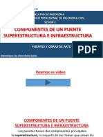 Componentes de Un Puente Superestructura e Infraestructura