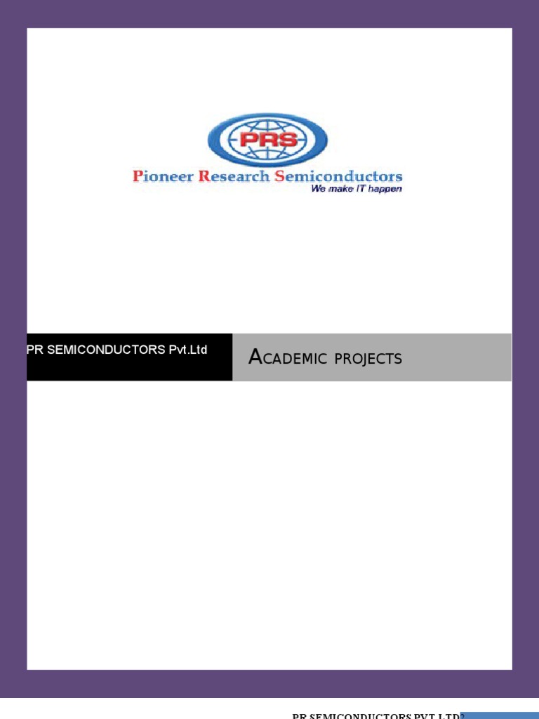 VLSI Project Innovations Overview | PDF | Field Programmable Gate Array ...