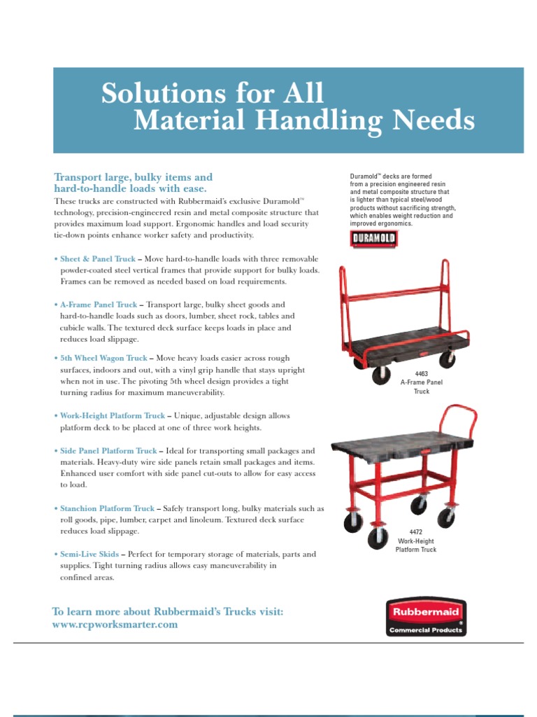 Storage and Material Handling | PDF | Truck | Nature