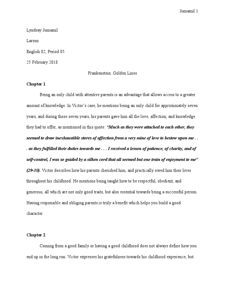 Introduction paragraph for frankenstein essay picture