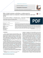 Effect of Alkali Treatment On Alfa Fibre As Reinforcement For