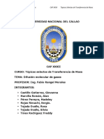 Difusión Molecular de Gases