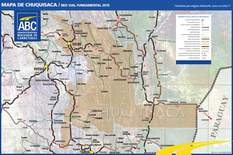 Mapa de Chuquisaca y sus Provincias | PDF