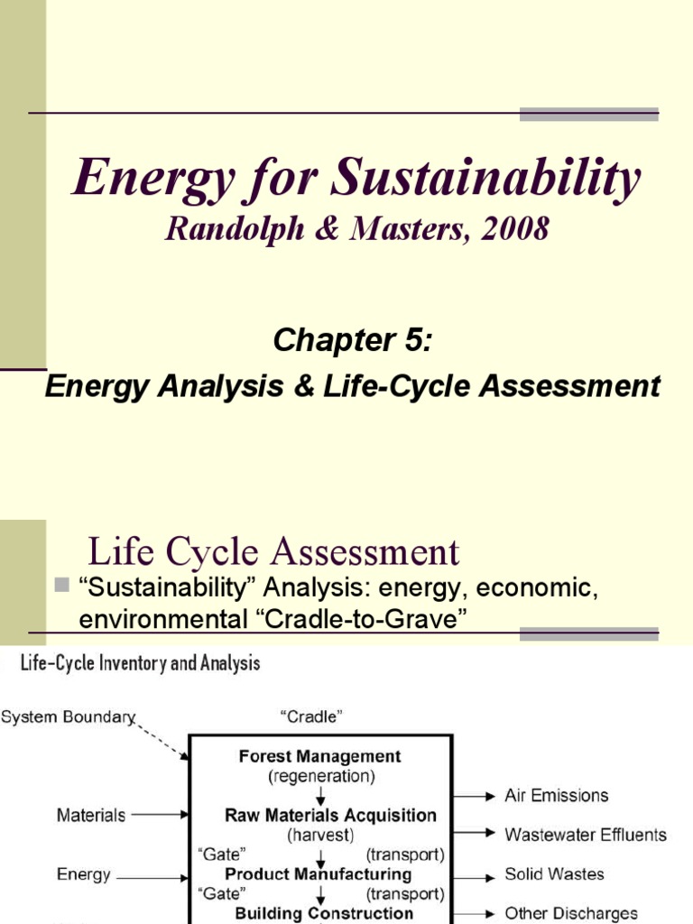 Chapter 5 Powerpoint From Energy For Sustainability | PDF