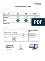 HFC227ea Shipping and Package