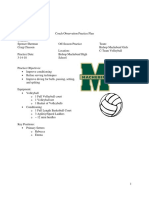 Ses 435 Coach Observation Practice Plan