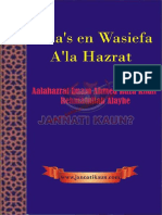 Dua-s en Wasiefa a-la Hazrat