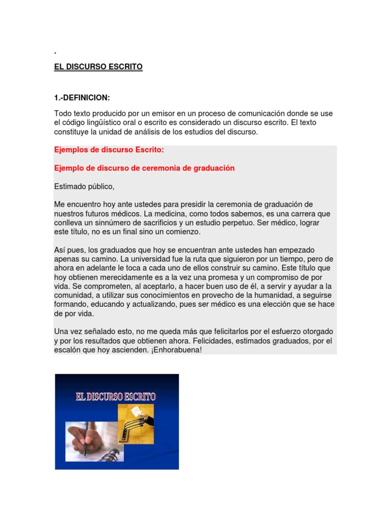 El Discurso Escrito Impresionismo Narracion