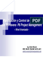 Planificacion y Control de Proyectos Con