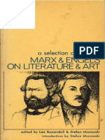Marx and Engels On Literature PDF