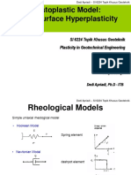 Elastoplastic Model Single Surface Hyperplasticity