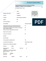 Online Application Form For The Post of Specialist Officers Last Modified On: 20/09/2010 No - of Times Modified:1