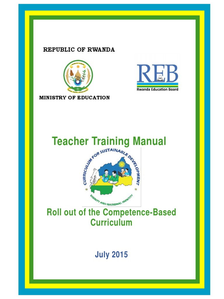 Competence based curriculum for rwanda education board reb