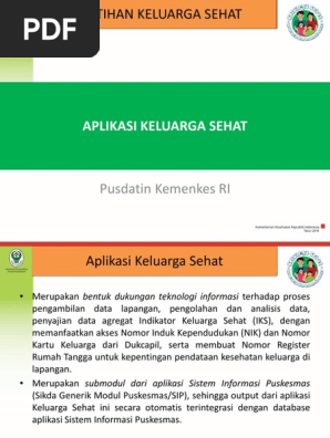 Aplikasi Keluarga Sehat Pdf