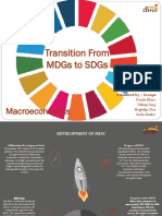 Transition From Mdgs To SDGS: Macroeconomics