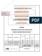 Informe de Pruebas Shotcrete