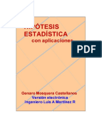 [1974 DgEd] Hipótesis Estadisticas Con Aplicaciones (Mosquera Castellanos, G.)