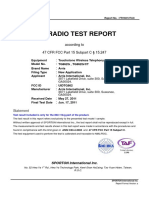 FCC Tests Report Arris Tg862g TG 862ct-r