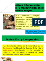 Valoracion y Nutricion Geriatrica