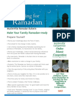 Ramadan Bulletin 2018