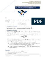 Resumão de Matemática para EspCEx