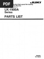 Partslist Juki LK-1900A PDF | PDF