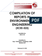 Compilation of Reports in Environmental Engineering: (ECEE-523)
