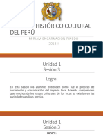 Sesión 3 Proceso Histórico Cultural Del Perú