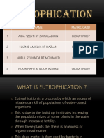 Eutrophication