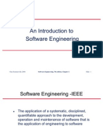 An Introduction To Software Engineering