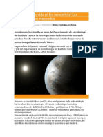 Hay rastros de vida en los meteoritos .pdf