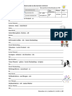 AB Übung Wortstellung Position 2 Loesg