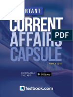 Important Current Affairs Capsule March 2018 in PDF 2